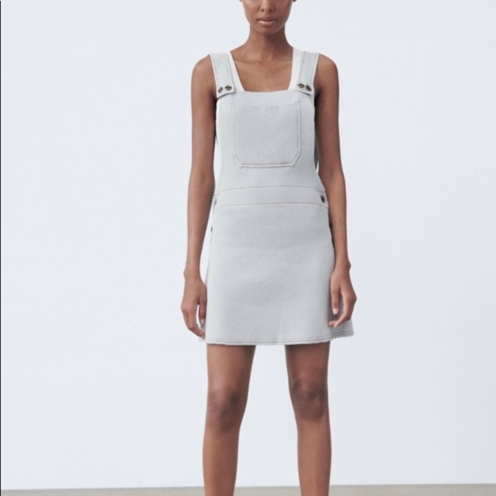 Zara Overalls Mini Dress